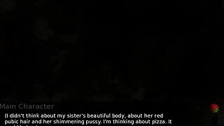 older step sister teases her thinking about you porn game... hmm, intriguing!