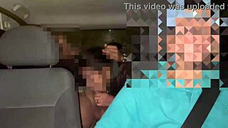 Skinny brunette gags on blowjob, clothes ripped for tight pussy orgasm.