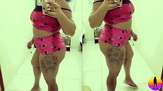 Ex-BBB Brazilian MILF SHAKES her BIG TITS and ASS in belly dance trailer