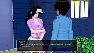 Big tits bouncing while getting fucked by a big cock in a cartoon video
