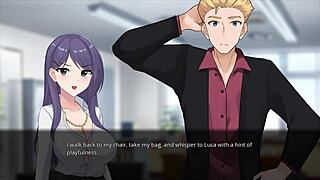 promise broken in family routes, cheating hentai unfolds with old cuckold sex part 4