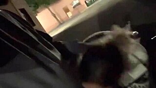 Extremely Risky Bar Blowjob! Downtown Sucking and Flashing Now!