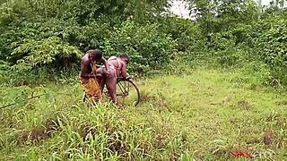 Okonkwo Lifts Village Slay Queen On Bicycle For Outdoor Hardcore Fuck