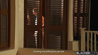 malena, the hotwife, takes two massive black cocks in a wild double pounding