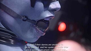 我被质量效应领事馆的3D色情束缚震惊了！