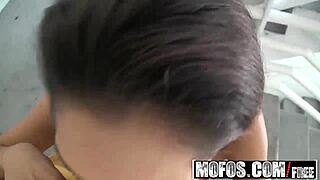 mofos - latina sex tapes - crystal lopez - balling crystal in pov assfucking