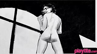 i can’t resist stripping my hot redhead office chick with glasses