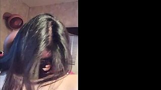 real amateur pinay filipina gets a messy creampie in wild pussy action.