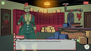 I discovered Claus's secret Xmas surprise with the boss's huge cock.