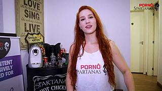 Entrevistando e FODENDO a Natasha Fiore com aquele MONSTER COCK no cu