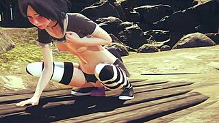 Hentai Uncensored 3D Features Futanari Asian Kitty Hard Sex Scenes