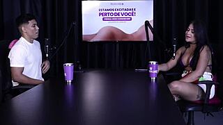 Brazilian blonde amateurs in swingers domination casting with dirty talk and tattoos