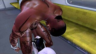 Busty Slut Surprised By Hung BBC On Train!