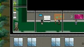 Student Loses Virginity in Closet During Hentai Game!