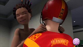 Ever Seen Hot 3D Teen Cheerleaders Banged in Locker Room Action?