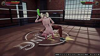 3D game with a hot interracial scene between Dela and Bree