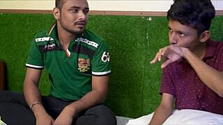 Indian stepmom shares stepdaughter in wild family group banging