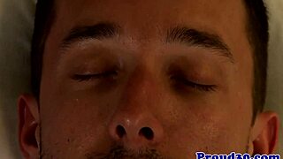 Gay muscle men in a bizarre porn scene