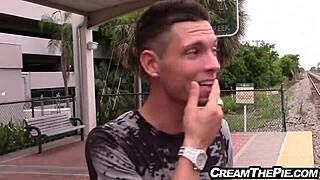 Curvy teen 18+ drilled hard by huge cock for creampie!