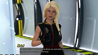 Stranded in Space 84: Blonde Virgin Caught Me with Curvy Step Sister in 3D