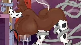 Scheyla’s new farm update brings wild interracial action! 🌾