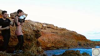 boxer tied up n spanked hard b4 rimming dom