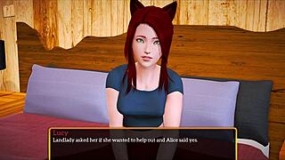 Riding Monster Cock In Cowgirl Position!