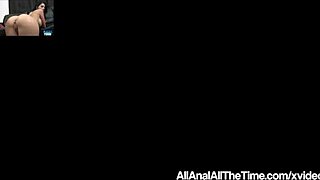 Tricia oaks gets her butt fucked hard, leaving her gaping asshole wide open for more pounding.