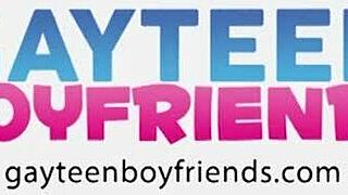 Twink With Big Dick Fucks Gay Teen Friend!