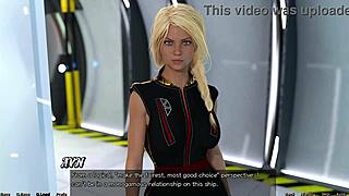 Stranded in Space 84: Blonde Virgin Caught Me with Curvy Step Sister in 3D