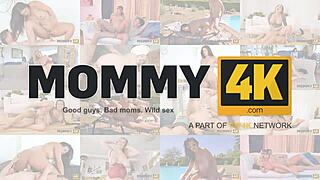 Mommy4k craves young studs for wild fun now!