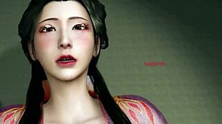 Hey, Watch This 3D Cute Asian Cosplay Slut Suck a Massive Dick