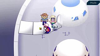 Big tits and a big cock: Kame paradise 2 with Vados and Master Roshi