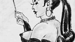 Vintage erotic drawings spark wild cartoon fantasies. What’s your favorite sketch?