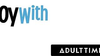 Adult Time - Lonely Holly Day rides dildo to wild orgasm while thinking of stepbro-in-law