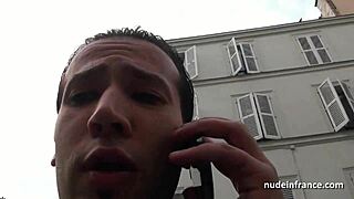 How Does This French Blonde Handle Hard Anal and Double Penetration in Gangbang?