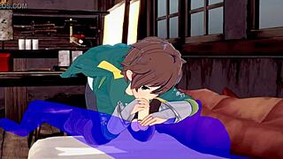 Kazuma's Intense Blowjob Ecstasy