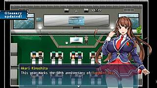 Student Loses Virginity in Closet During Hentai Game!