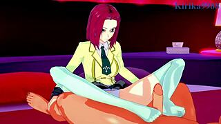 C c and kallen kouzuki and the old man intense sex - code geass hentai