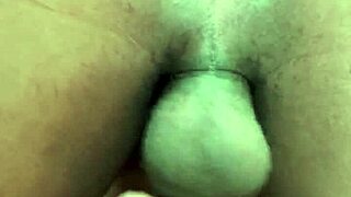 Gay twink screams during intense anal action with partner