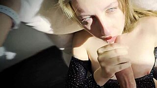 I’m obsessed with this sexy hottie sucking dick for messy facial.