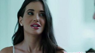 Hey, wanna see lesbian babe devouring busty bff's pussy? 😘