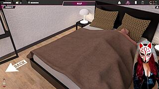 feeling the thrill of a sexy college student in white stockings outdoors