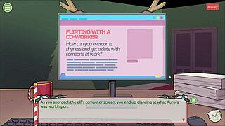 I discovered Claus's secret Xmas surprise with the boss's huge cock.