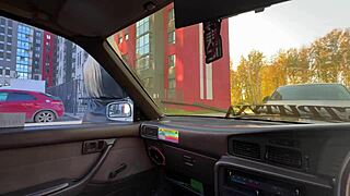 I met a pretty whore on the street and came on her face