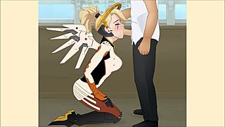 Can Mercy Handle Super Deepthroat?