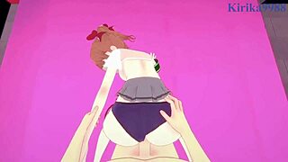 Kuroko Shirai and Mikoto Misaka intense sex in a certain scientific railgun pov hentai