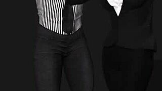 the exotic nude dancing girls of spirit grove captivate in wild 3d cartoon action