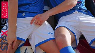 STAXUS MY COLLEAGUE CANT RESIST THE EXHILARATION AFTER TRAINING