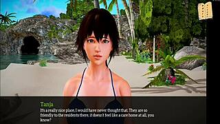 In this cartoon, the milf asks, Want to see my big tits and ass with a monster cock in erotic sex?